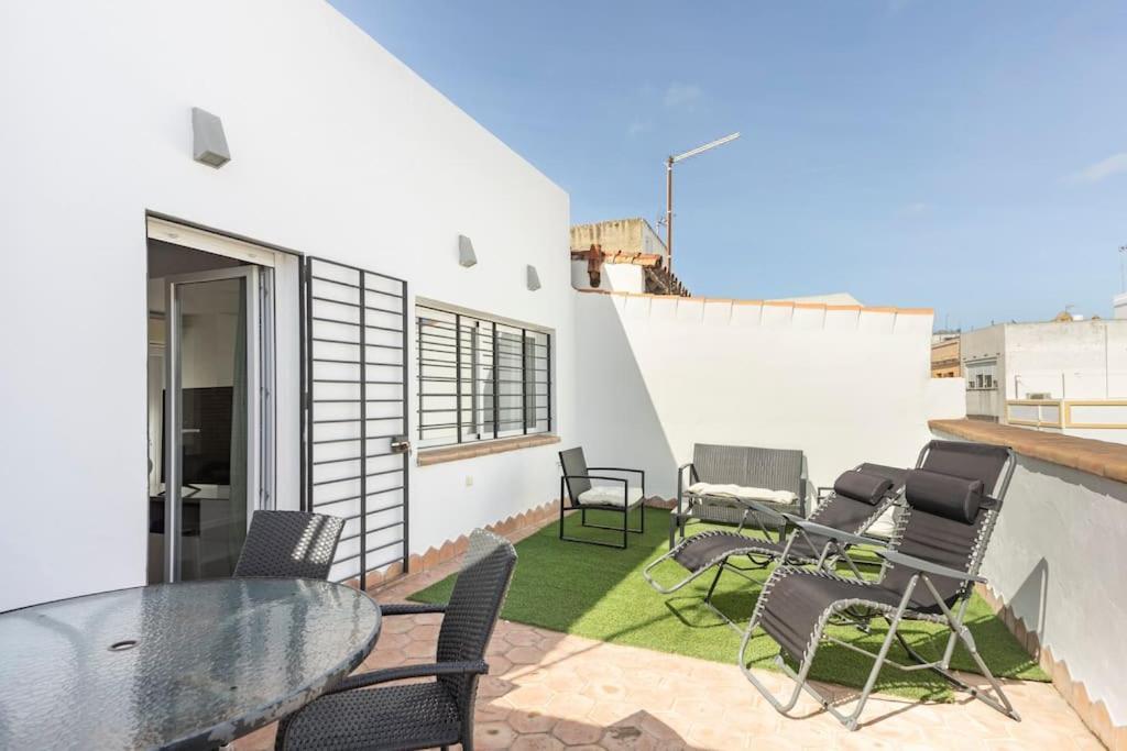 Duplex Con Terrazas En El Centro El Puerto De Santa Mariaアパートメント エクステリア 写真