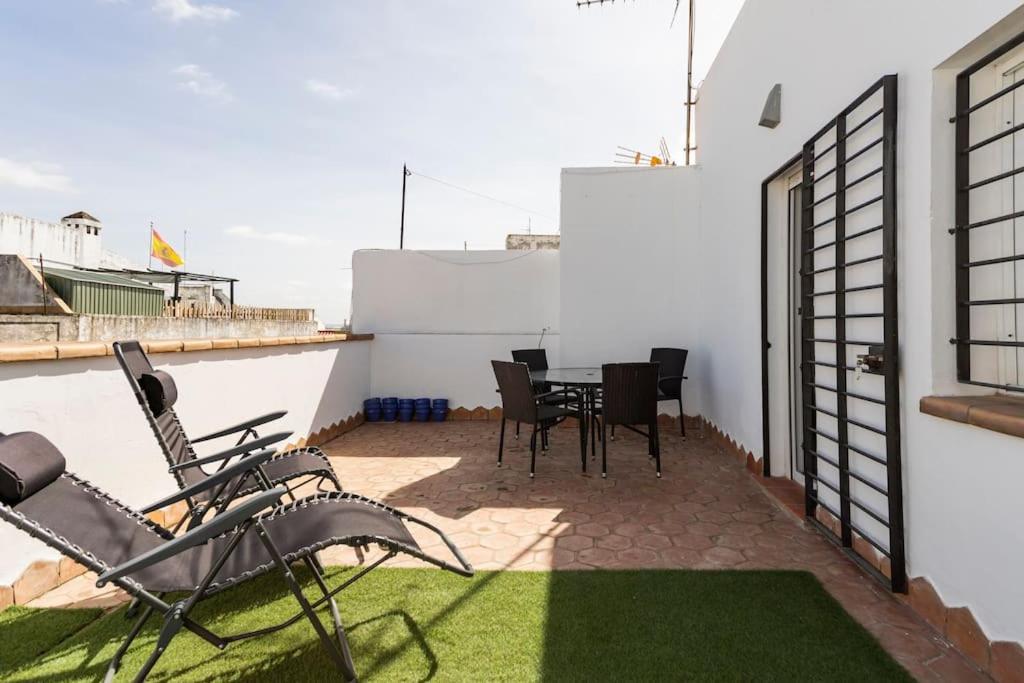 Duplex Con Terrazas En El Centro El Puerto De Santa Mariaアパートメント エクステリア 写真